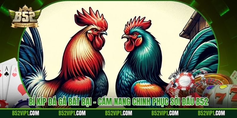 Bí Kíp Đá Gà Bất Bại - Cẩm Nang Chinh Phục Sới Đấu B52