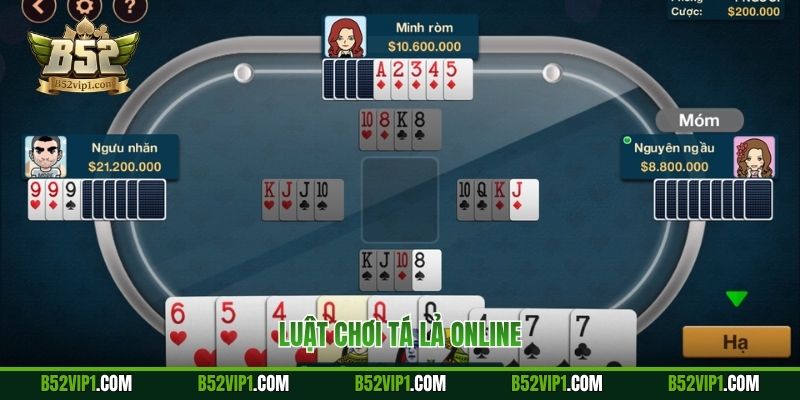 Luật chơi tá lả online
